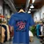 Camiseta Majica sa štampanim printom Cam 908, Ženska, Borovnica