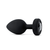 b-Vibe Vibrating Jewel Plug XXL Black