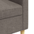 Trosed taupe 210 cm blago