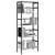 Polica Siva Sonoma 60 x 29,5 x 149 cm Konstruirano drvo