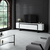 HANAH HOME TV polica Yildiz White Black
