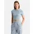 THE NORTH FACE Majica ESSENTIAL golobje modra/bela