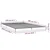 Vidaxl Posteljni okvir 120x200 cm trdna borovina