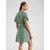 VERO MODA Dolga srajca VMBUMPY temno zelena