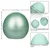 California Exotics Opal Ripple Massager Green