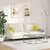 Jastučići za sjedenje 2 pcs Žuta O30 x 13 cm Baršun