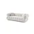 Atelier del Sofa Trosed Petra, 230 cm, Beli