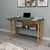 Hanah Home radni sto Pillar, 100 cm, atlantski bor / antracit