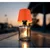 Globo 58488R-LED Dodirni prigušiva punjiva spoljna stona lampa VANNIE 3W/5V IP54 1800mAh crvena