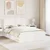 Vidaxl Vzglavje Bela PB