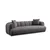 ATELIER DEL SOFA Sofa trosed Puffy 3 Plain Anthracite