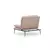 Atelier del Sofa Fotelja Martin 90x95x90cm Krem