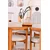 Hanah home Set trpezarijski sto i 4 trpezarijske stolice Cheri 4S Hrast-Krem