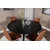Venture Design Jedilna miza in stol komplet Dipp in Polar miza 115 cm, stol 54x88x44 cm, črno rjava