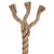 Vidaxl Vrv iz 100 % jute 20 mm 100 m