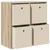 Kreveta s ladicama Sonoma hrast 68,5 x 32 x 67 cm