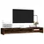 Stalak za monitor boja dimljenog hrasta 100 x 24 x 13 cm drveni