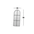 HANAH HOME Ogledalo Influencer Black