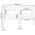 Vidaxl Posteljno vzglavje 166x4x100 cm trdna borovina