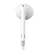 Slušalke Mcdodo Element Series HP-6071 USB-C, 1.2m - bele