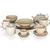 Banketni set 6 plitvih krožnikov Palas 27 cm, krem