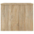 Den Klubska mizica sonoma hrast 80x50,5x41,5 cm konstruiran