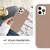 shumee OVITEK ZA IPHONE 12 PRO MAX 6.7 RJAV SILIKON TRČAN A2342 A2410