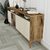 HANAH HOME Komoda Milan Walnut Travertine