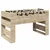 Fuzbal Stol Sonoma hrast 146,5 x 74 x 85 cm Konstruirano drvo