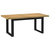 Blagovaonski stol NOAIN noge U-oblika 180x90x75 cm