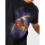 Basketball Clouds 2.0 Oversize T-Shirt Black
