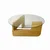 Hanah Home Klub sto Mia, 75x35x75 cm, Boje hrasta