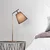 Opviq Stona lampa E27 Max 40W, Bronzana
