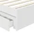 Vidaxl Konstrukcija postelje Siva Sonoma 90 x 200 cm Konstruiran les