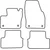 Textile car mats Audi A1 2018-