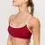 GymBeam Varsity Sports Bra Red