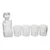 Komplet dekanterja in 4 kozarcev - Premier Housewares