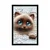 Plakat ljubka mucka - 40x60 black
