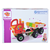 Drevená stavebnica nákladné auto Constructor Trucks Eichhorn 4 modely 135 dielov od 5 rokov EH39200