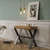 Ityhome Ityhome 90 x 77 konzolna miza rjava, (20848073)