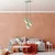 Opviq Luster Kesik-6176-3, 75-121cm, O40 cm, 3xE27, Zeleni