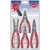 KNIPEX Set preciznih klešta za Seger osigurače 4/1 00 20 03 SB crvena