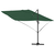 Suncobran Zelena 351 x 250 x 260 cm Poliester i aluminij