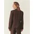 TATUUM Blazer Mezaria temno rjava