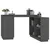 Radni stol sivi 110 x 50 x 75 cm od masivne borovine