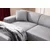 ATELIER DEL SOFA Ugaona garnitura Petra L Corner Light Grey