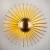 Opviq Luster Kaya-15226, 60x60x24, IP20, Zlatne boje