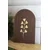 Wallity Slika Ersy3Doval6-3045, MDF, 30x45x2 cm