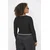 Trendyol Curve Ženska bluza Tbbaw26Af00041, Crna
