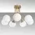 Opviq Luster Orion-13967, 65cm, IP20, Zlatno-bele boje